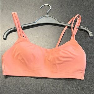 Coral Lululemon sports bra